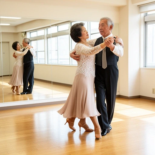 社交ダンスのレッスン