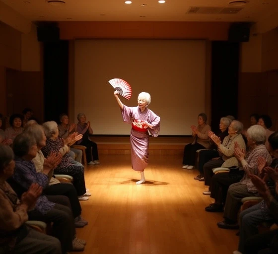 春の発表会ステージ